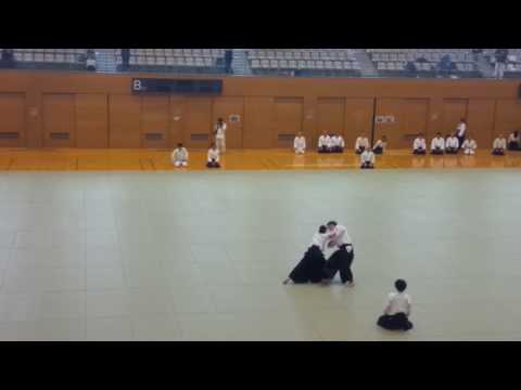 Aikido Kobe Sanda dojo 20th Anniversary Demonstration - Shihan Yoko Okamoto
